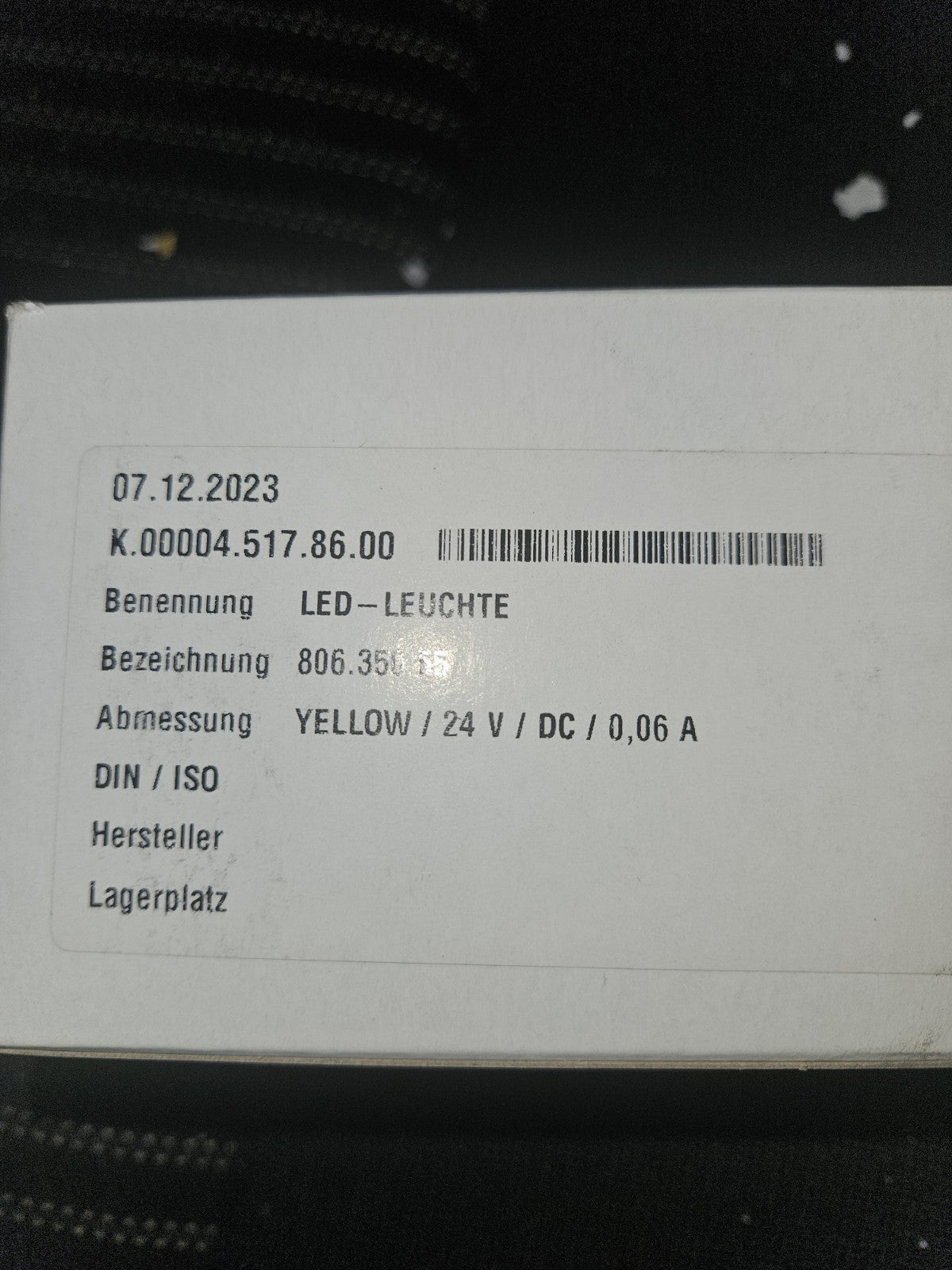 Werma LED-Leuchte 24V überwachbar 80635055 Dauerleuchten 806.350.55 LED-Leuchte