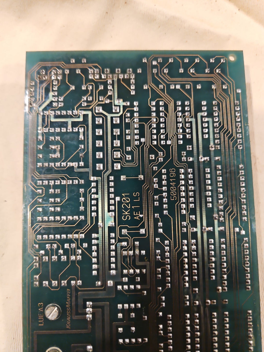 Krauss Maffei SK 201 Karte, Board, SN. 5089825, MC3 Steuerung,  Spritzgussmasch.