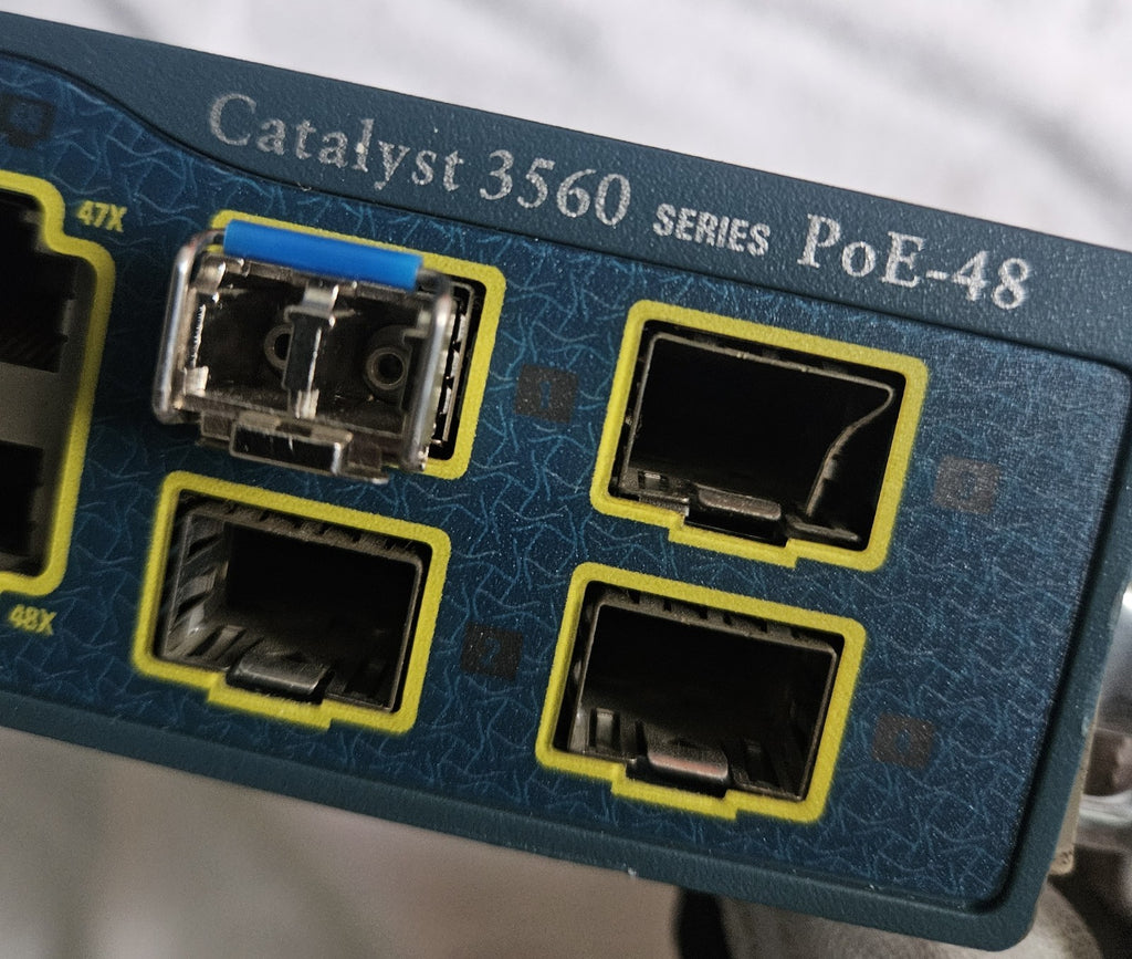 Cisco Catalyst WS-C3560G-48PS-S 48Port 10/100/1000 PoE 3560 Switch Fully Working