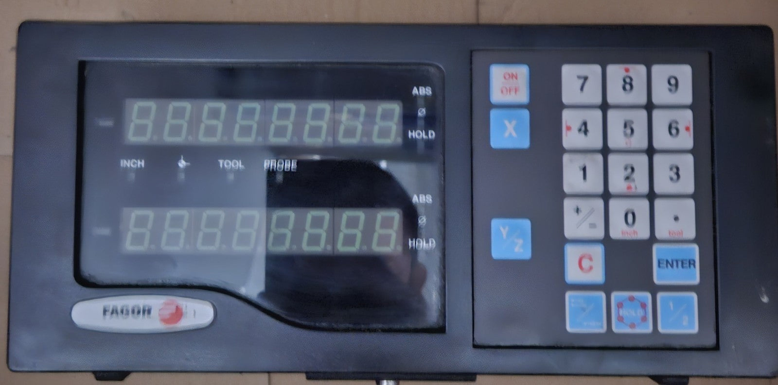 Fagor NV 20RS, Positionsanzeige CNC, Screen, Measuring, Worldwide Shipping