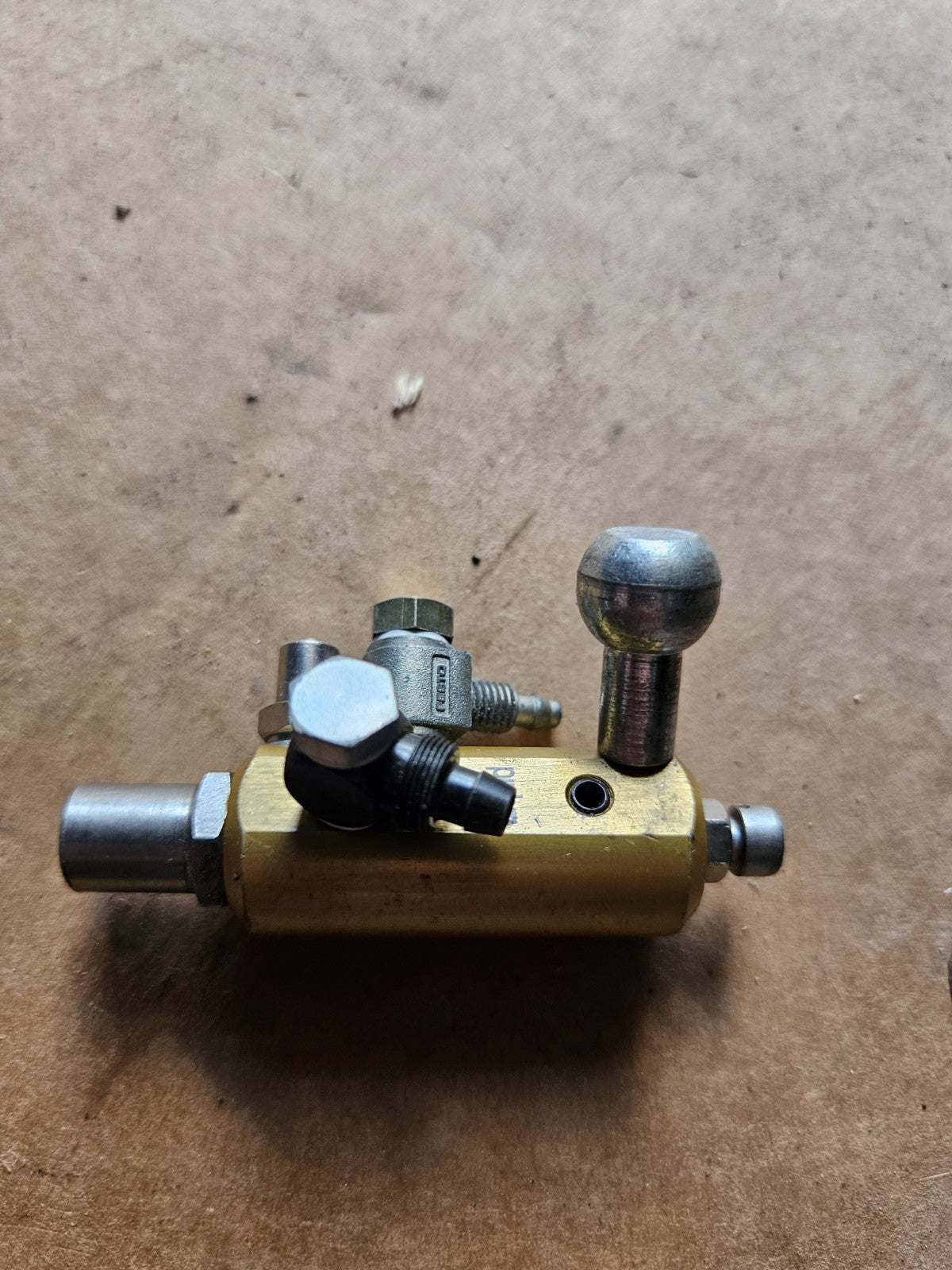 HIESSL SD18 Koaxialschmierdüse, Grease Spray Nozzle New Neu Unused, Worldwide