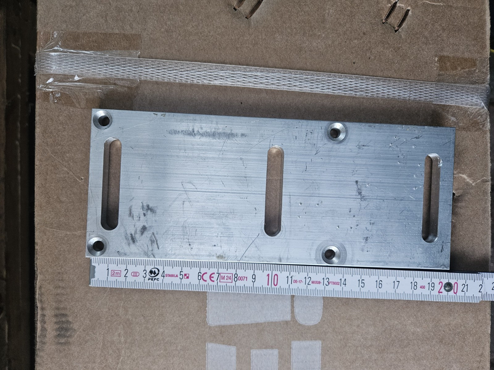 Dold Vakuumspannplatte 200x80 Vakuumtisch, Vakuumplatte, CNC Tisch Neu New Alu
