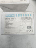 3 Stück Siemens 3NA3 803-4 Sicherungseinsätze Gr. 000 10A 400V, Neu/ovp New