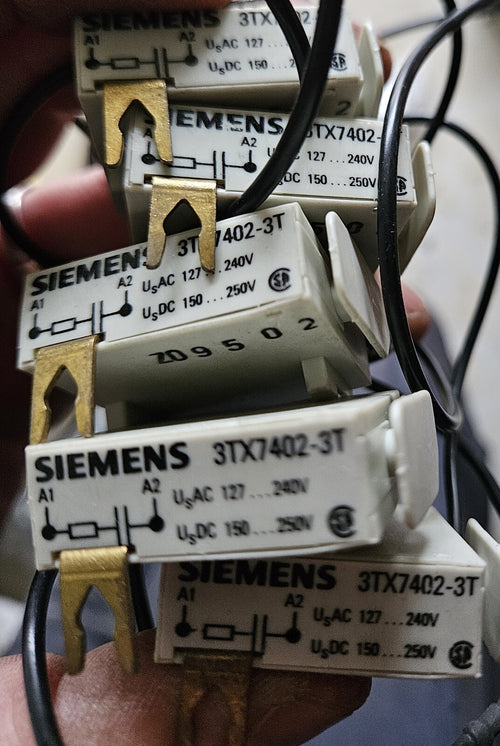 5 x Siemens 3TX7402-3T Überspannungsbegrenzer 3TX7 402-3T neu, Konvolut