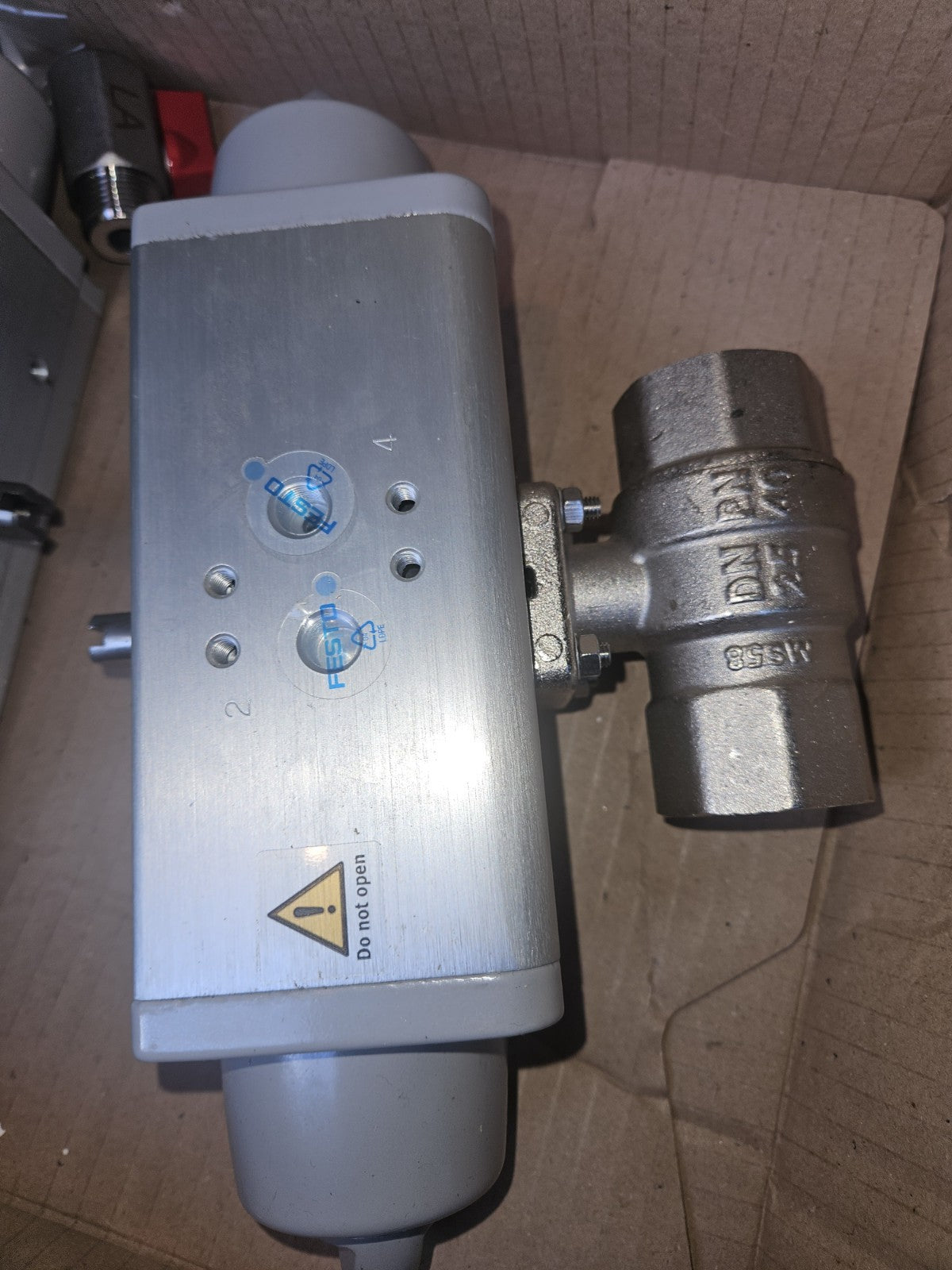 FESTO  KUGELHAHN-ANTRIEBSEINHEIT  VZPR-BPD-22-R1-FS, 540514  NEU/OVP New unused