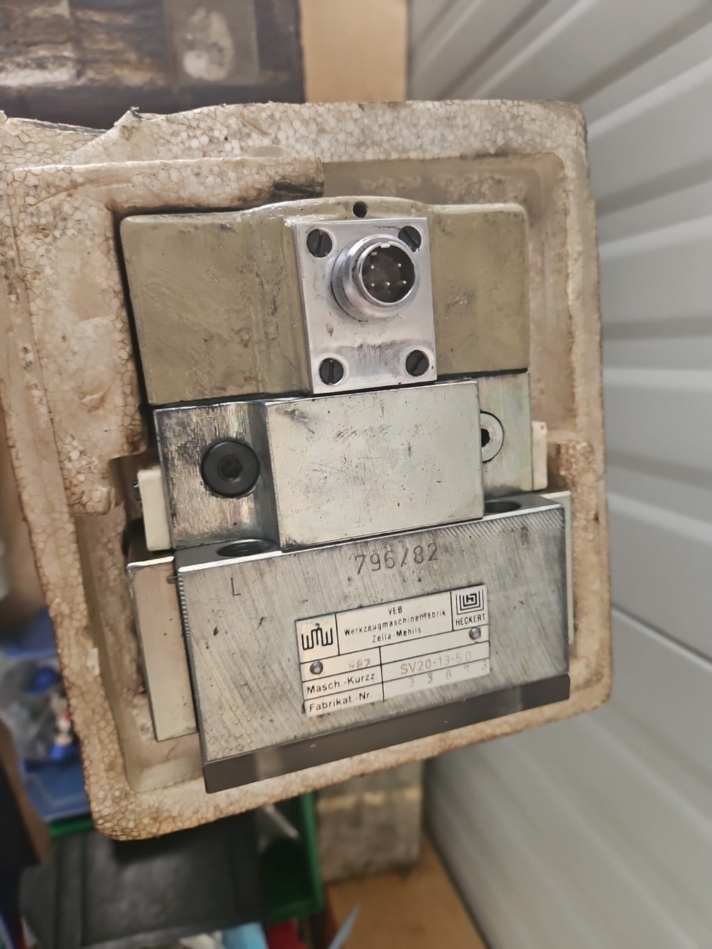 VEB Heckert SV20-13-50 Hydraulik DDR Ventil WMW Zella-Mehlis, Top Zustand 