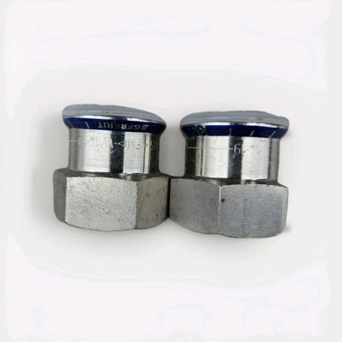 1 x Geberit Mapress Edelstahl Übergang mit IG d35-Rp1 1/4, 31811 unused-INOX Neu