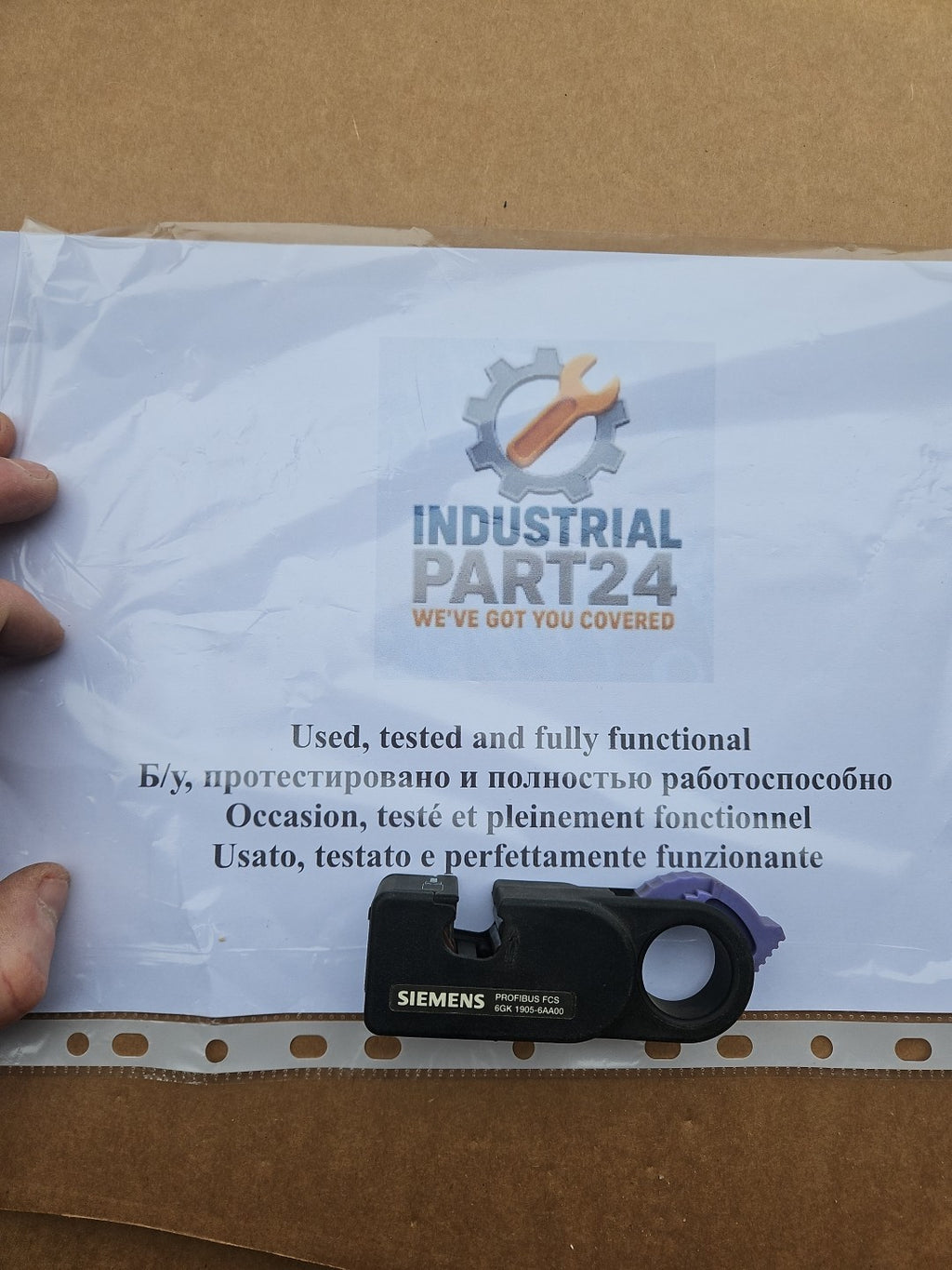 Siemens 6GK 1905-6AA00 Profibus Stripping Tool Fast Connect Stripping Tool