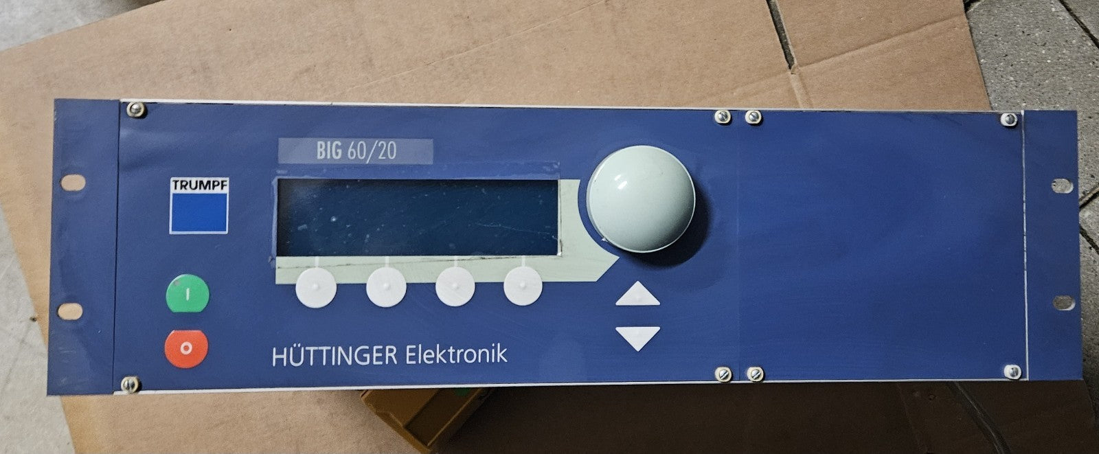 TRUMPF HÜTTINGER BIG 60/20, 093416, Steuerung, Panel, Interface,Sputtering Used