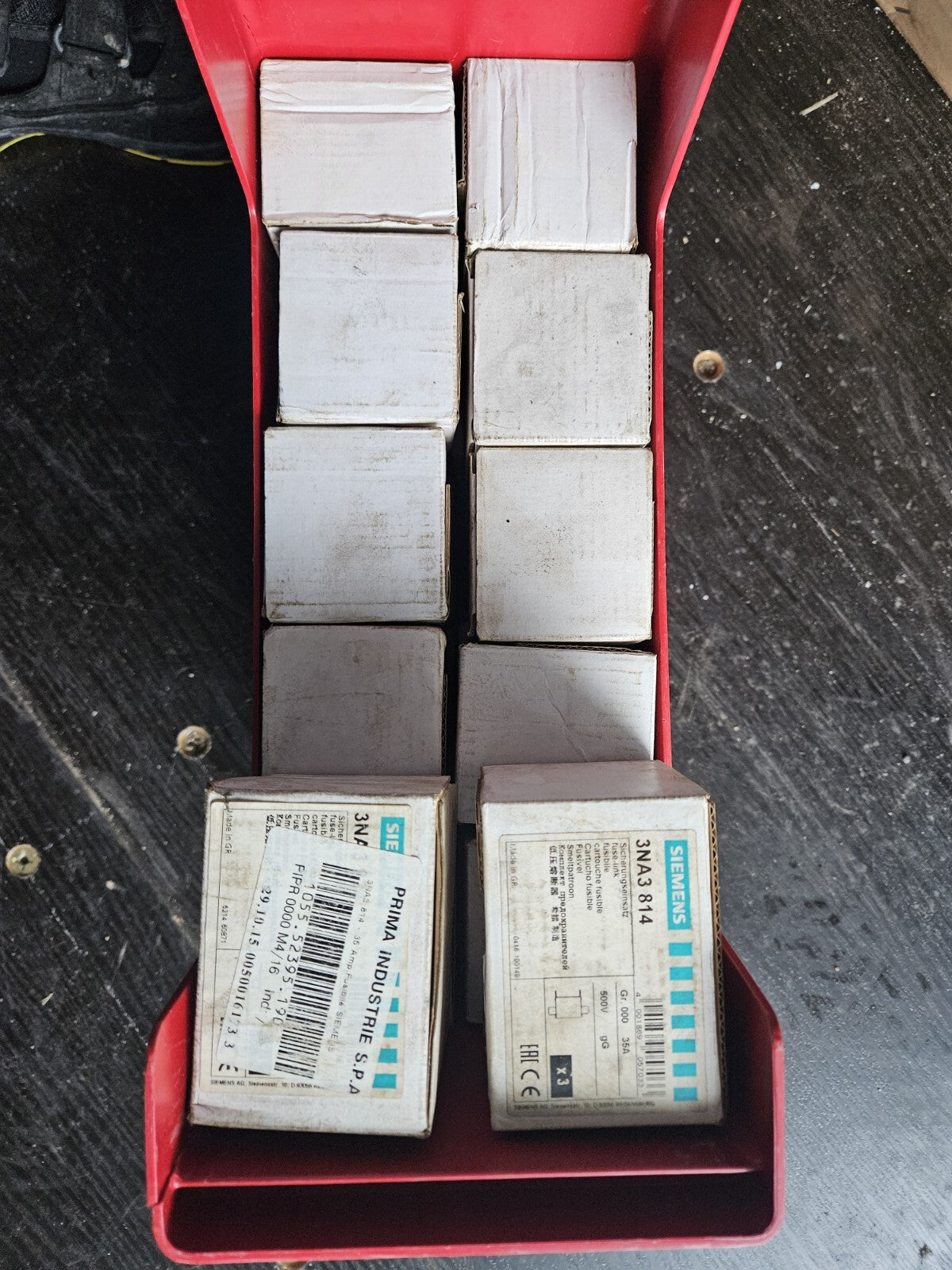 Siemens 3NA3814 Sicherungseinsatz für industriellen Einsatz 500V AC 35A VE: 3stk