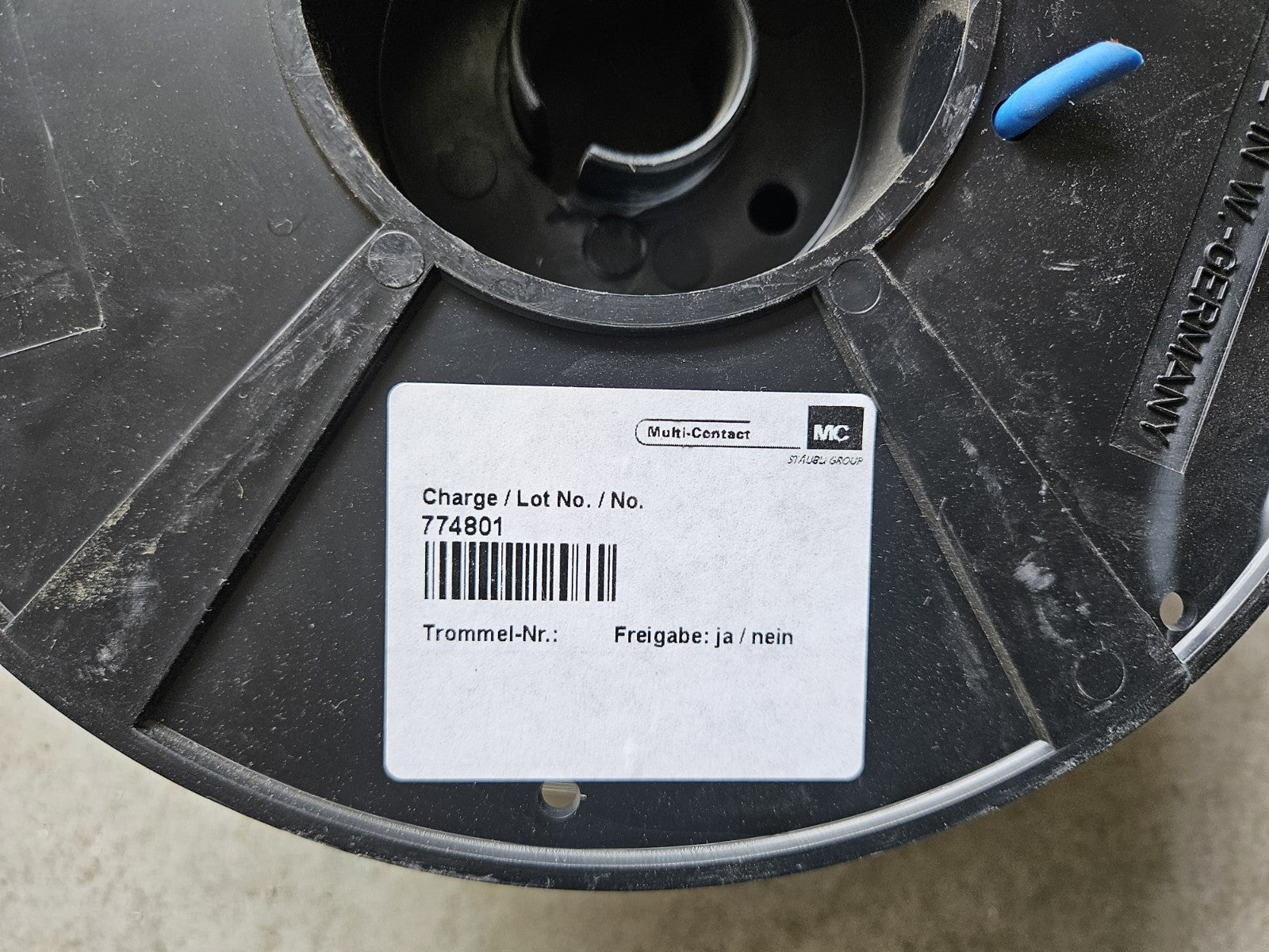 100m STÄUBLI 60.7230-10023, PLAST-1V 2,5, flexible TPE stranded cable Neu/ovp