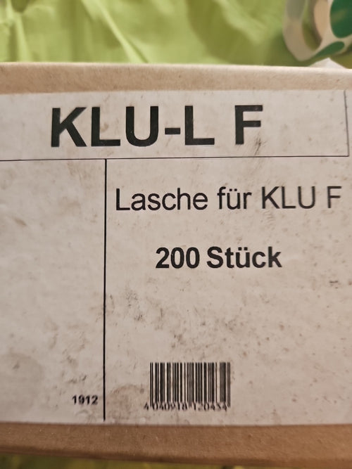 200 xPohlCon Puk Klemmbefestigung KLU F Montagematerial Stahl Klemmbefestigung