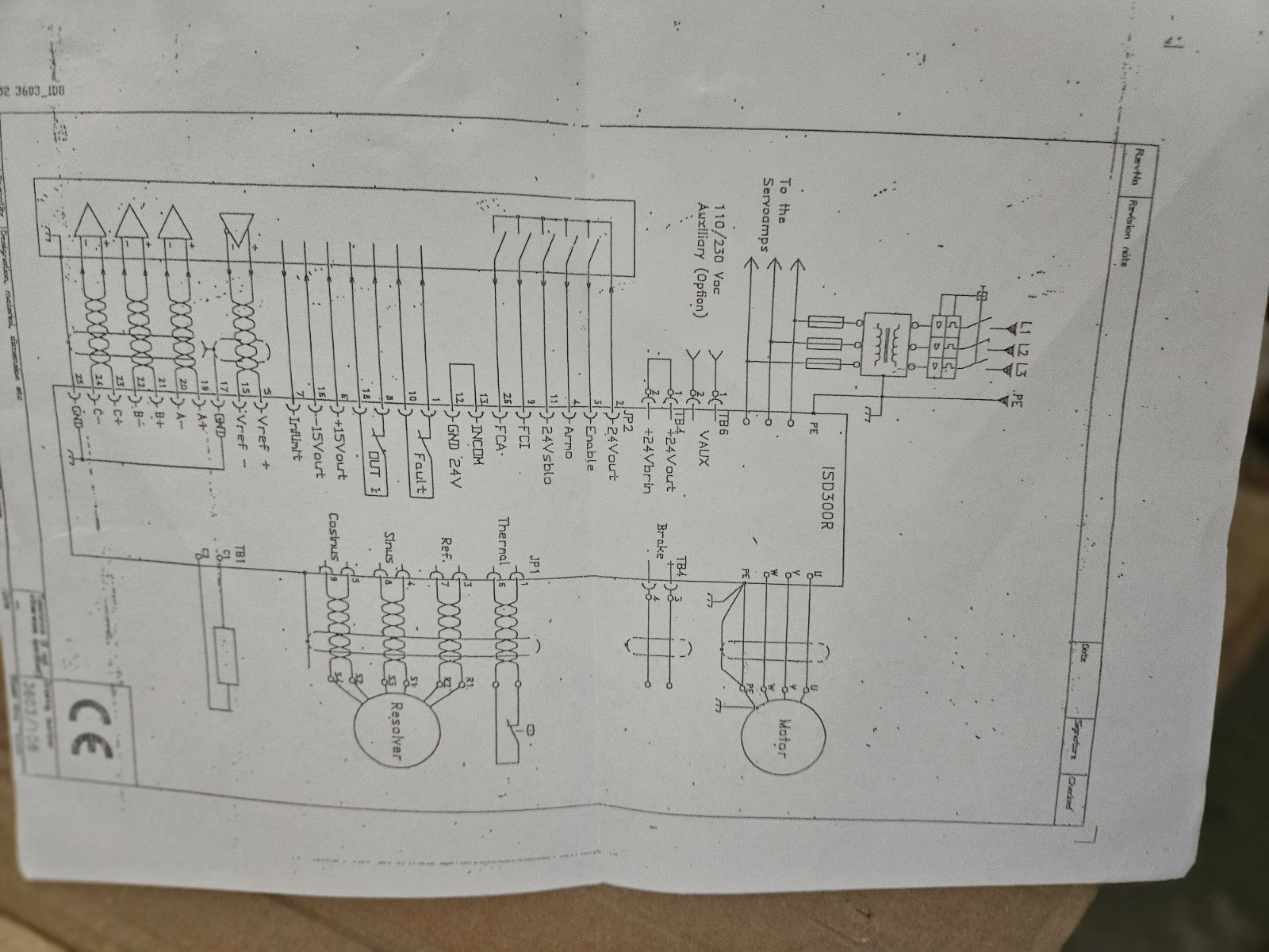 Prima Electronics Controller Steuerung ISD100 R05,3ZAR00D00300B000 Fully Working