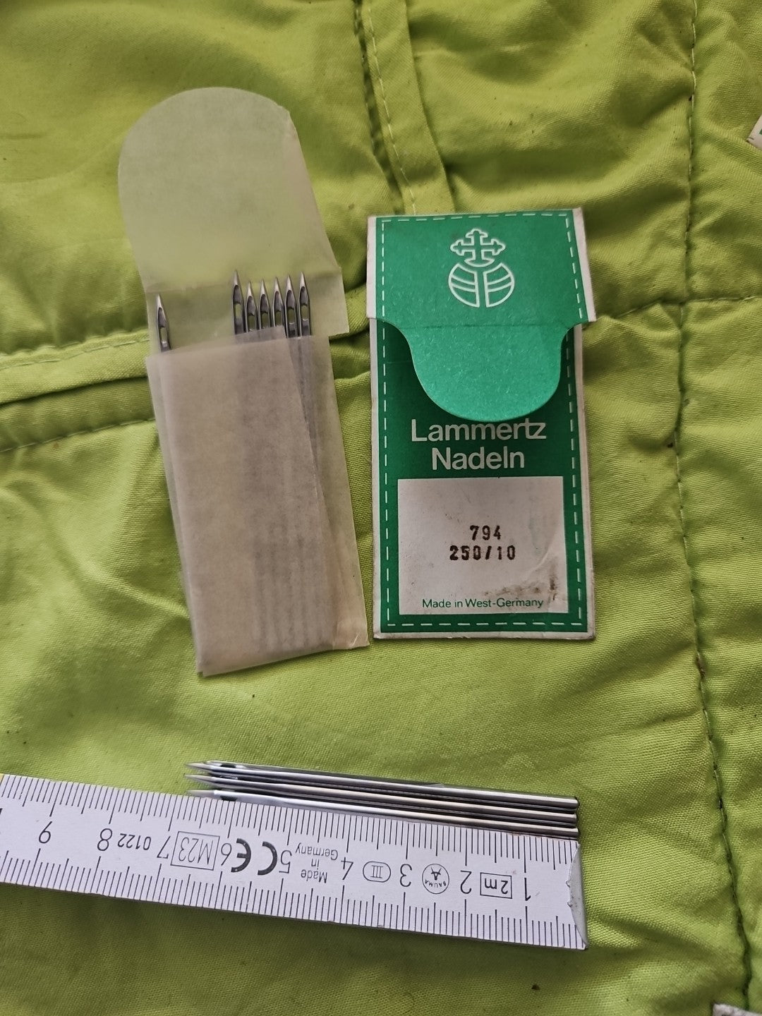 Lammertz Rundkolbennadeln System 794 Stärke 250/10, Neu/ovp, 10 STÜCK pro Pack