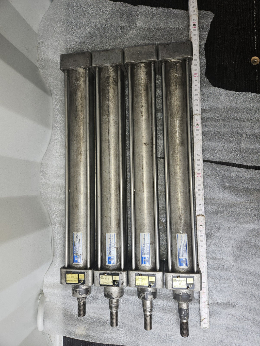 Martonair RM/8050 R/M Pneumatic Cylinder 16bar Hub 350mm, Durchmesser 50mm Used