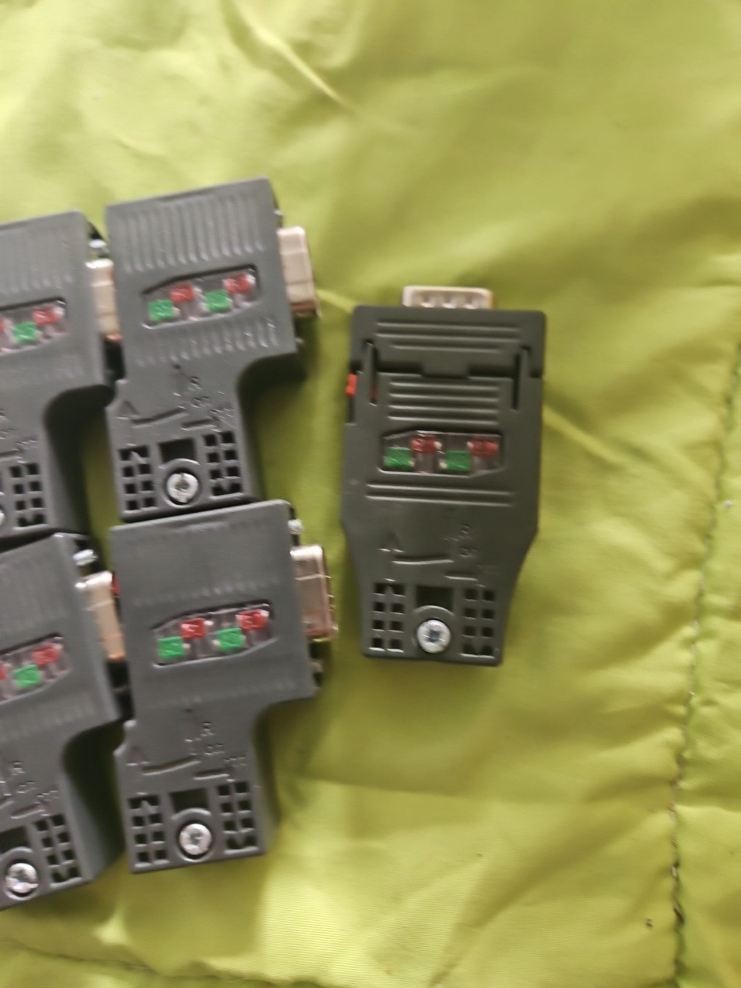 6 x Siemens 6ES7972-0BA52-0XA0 Stecker Simatic Profibus DP + 1 x 6GK 1 500-0FC10