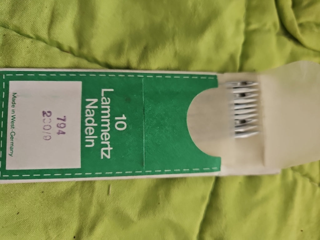 Lammertz Rundkolbennadeln System 794 CH Stärke 230/9, Neu/ovp, 10 STÜCK pro Pack