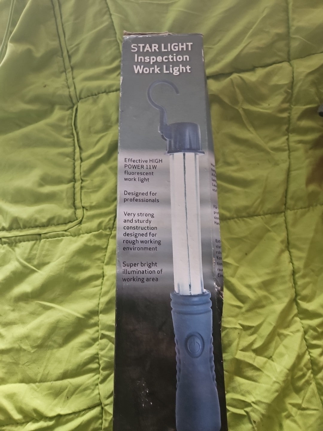 STAR LIGHT Inspection WORK Light, 11W, 220v, 5m Cable, Neu/ovp, New Unused Scan