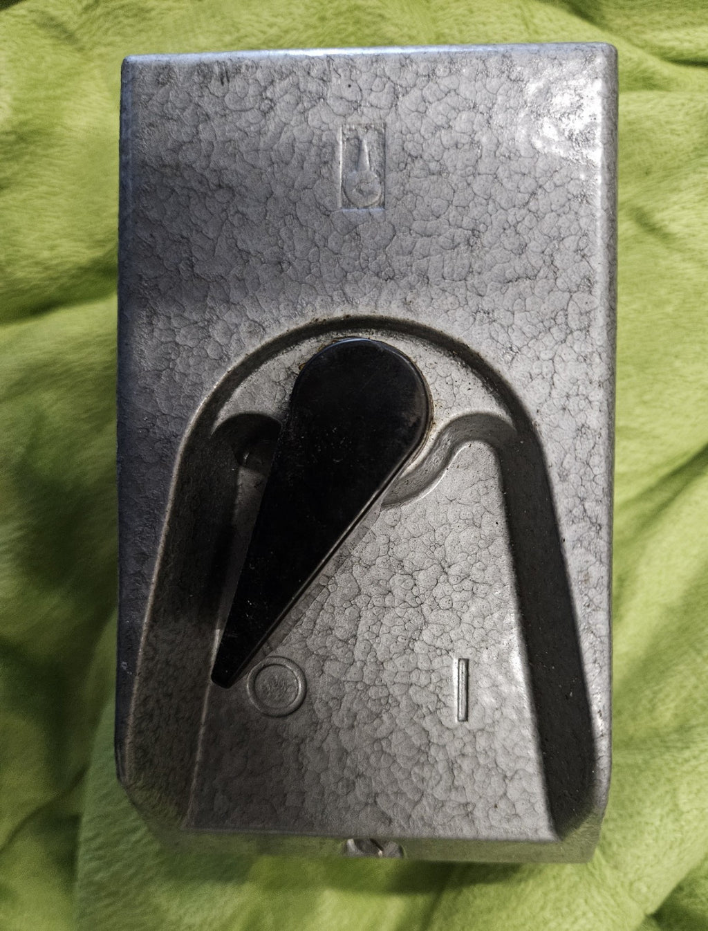 1 x Motorschutzschalter I DDR I MS 500/10 I Industrie Aluminium I Neu Unbenutzt