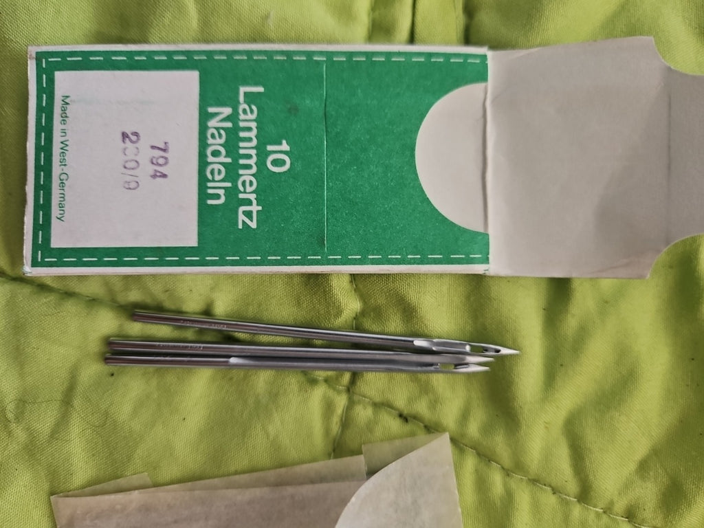 Lammertz Rundkolbennadeln System 794 CH Stärke 230/9, Neu/ovp, 10 STÜCK pro Pack