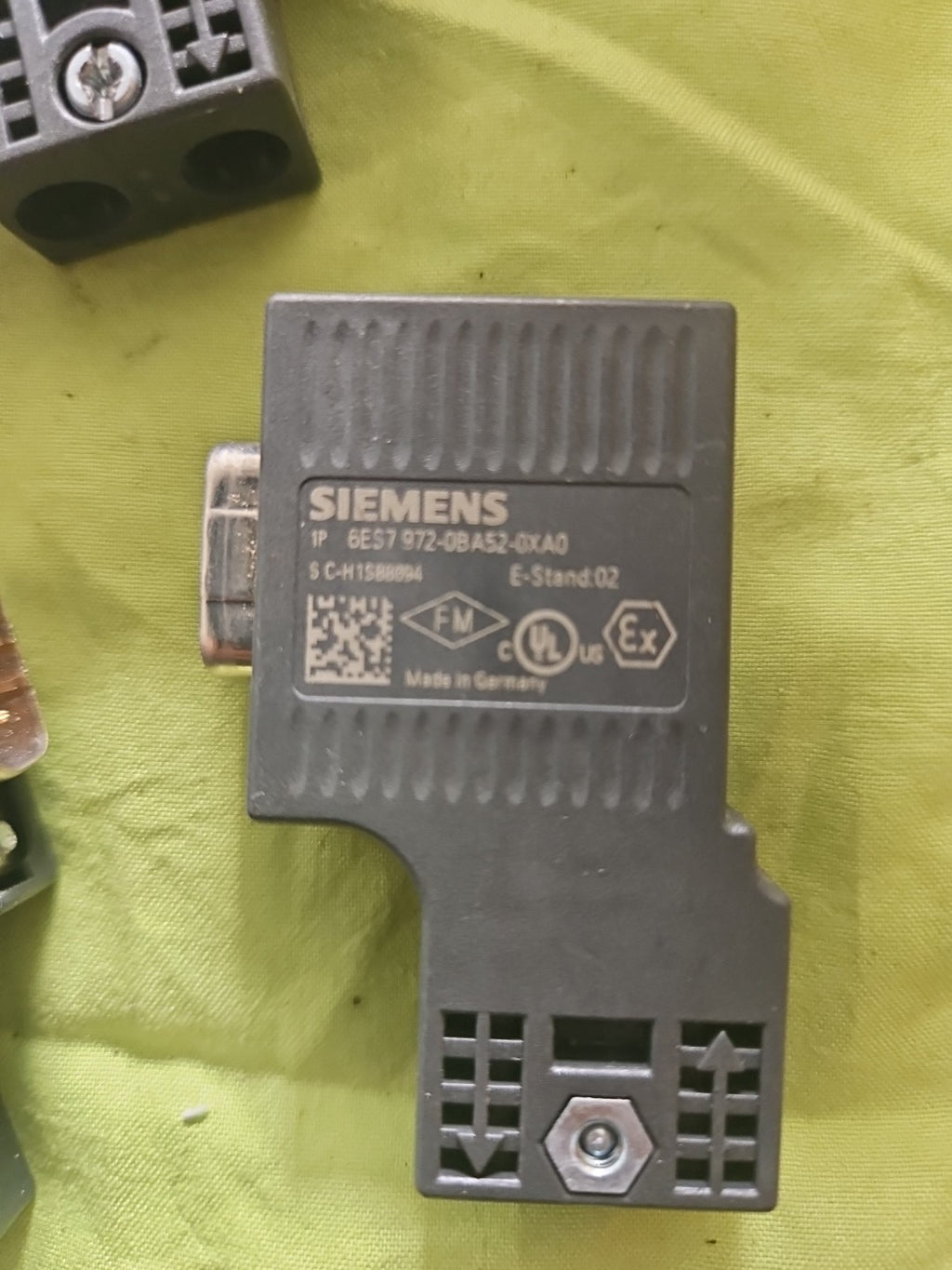 6 x Siemens 6ES7972-0BA52-0XA0 Stecker Simatic Profibus DP + 1 x 6GK 1 500-0FC10
