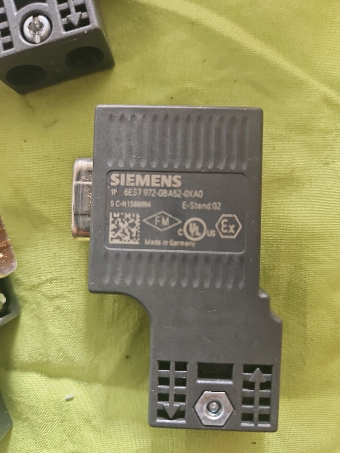 6 x Siemens 6ES7972-0BA52-0XA0 Stecker Simatic Profibus DP + 1 x 6GK 1 500-0FC10