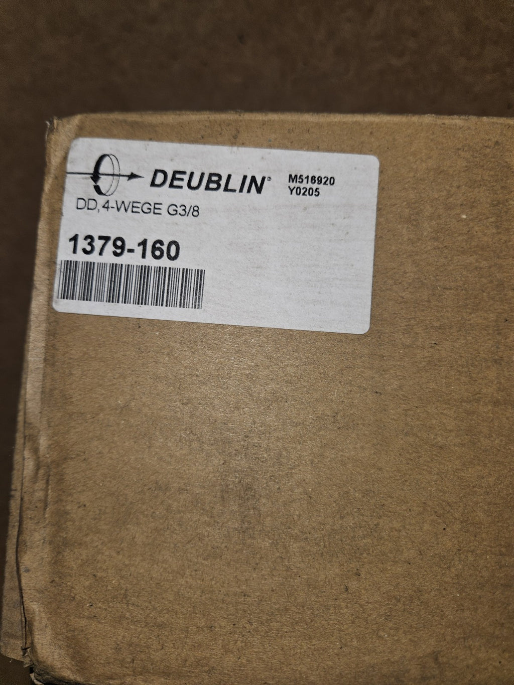 Deublin 1379-160 Drehdurchführung, New in Box, Neu/ovp, Unused 4-Wege 