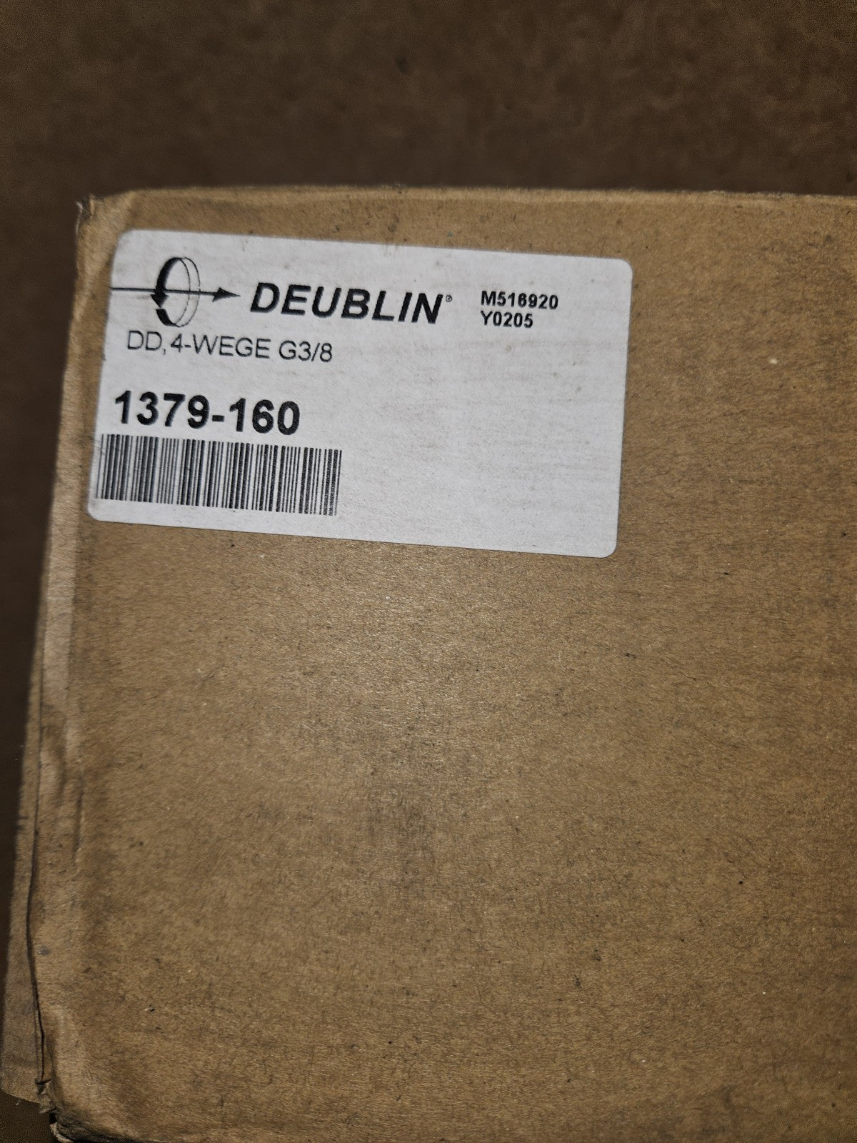 Deublin 1379-160 Drehdurchführung, New in Box, Neu/ovp, Unused 4-Wege 