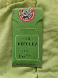 10 x Organ NEEDLES 794 230 Industrial Sewing Machine Needles, new Old Stock