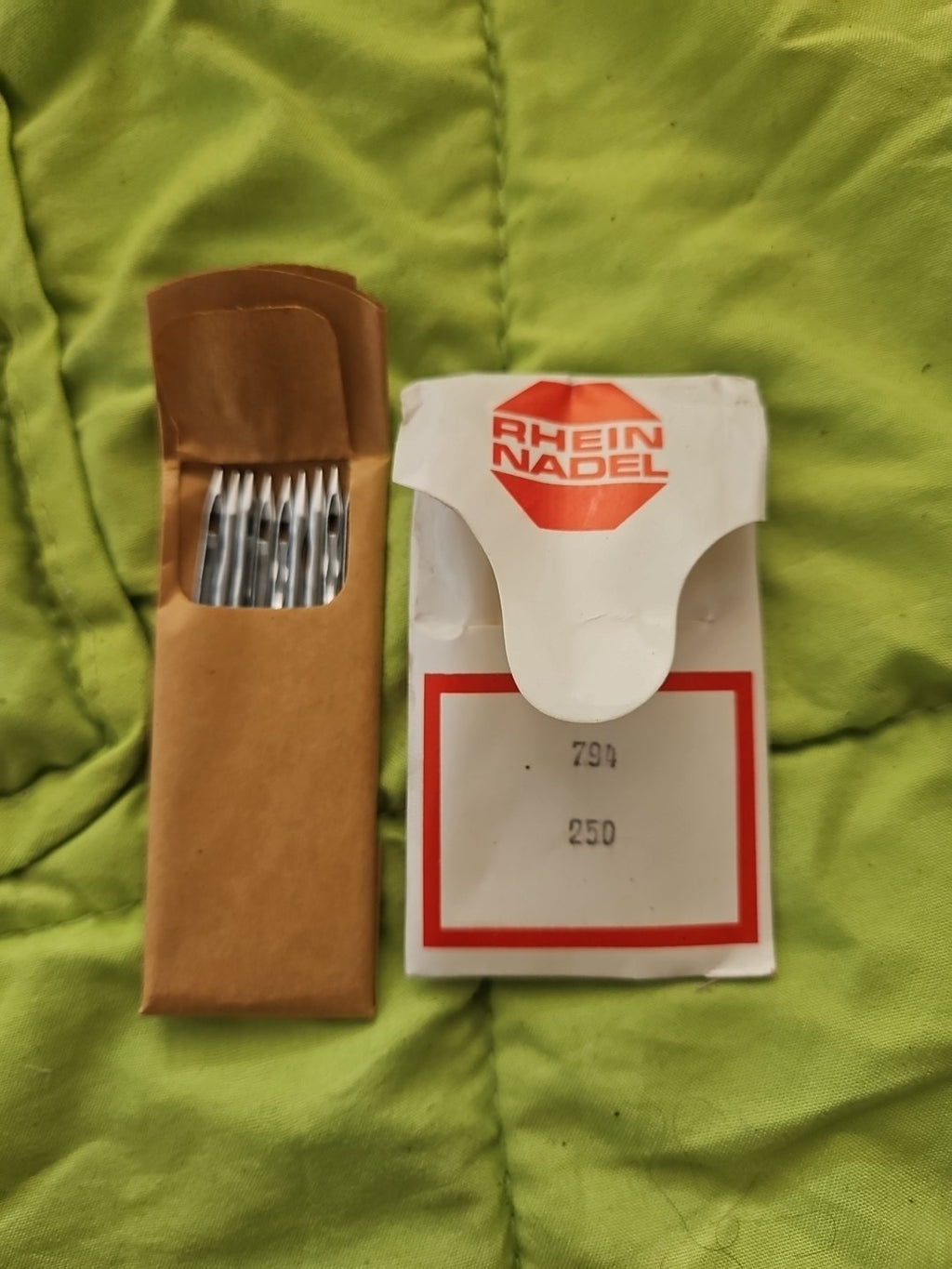 Rhein NADEL Rundkolbennadeln System 794 Stärke 250, Neu/ovp, 10 STÜCK pro Pack