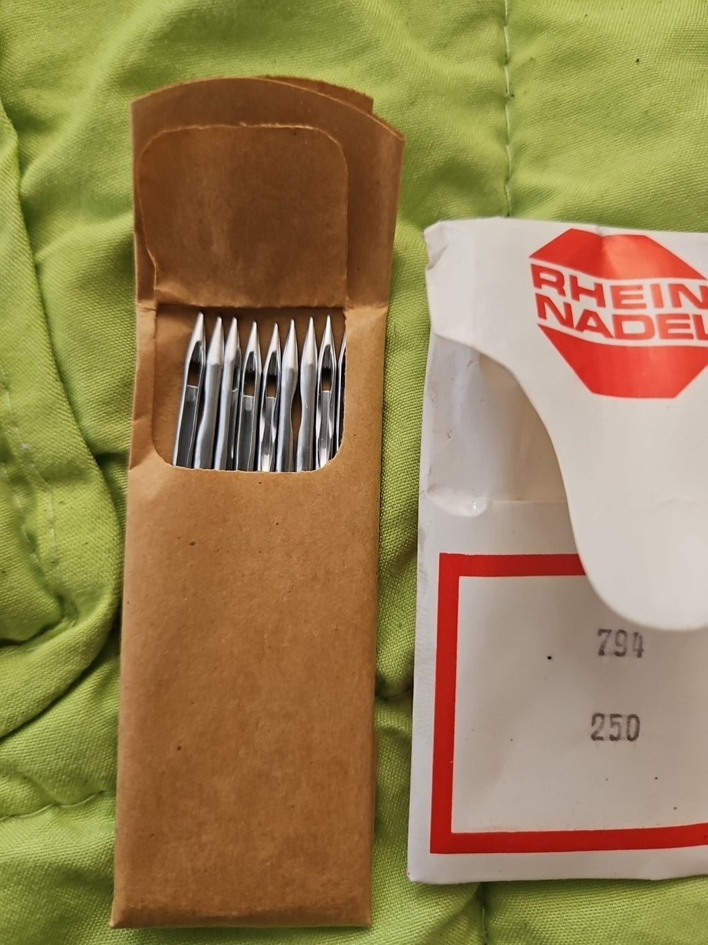Rhein NADEL Rundkolbennadeln System 794 Stärke 250, Neu/ovp, 10 STÜCK pro Pack