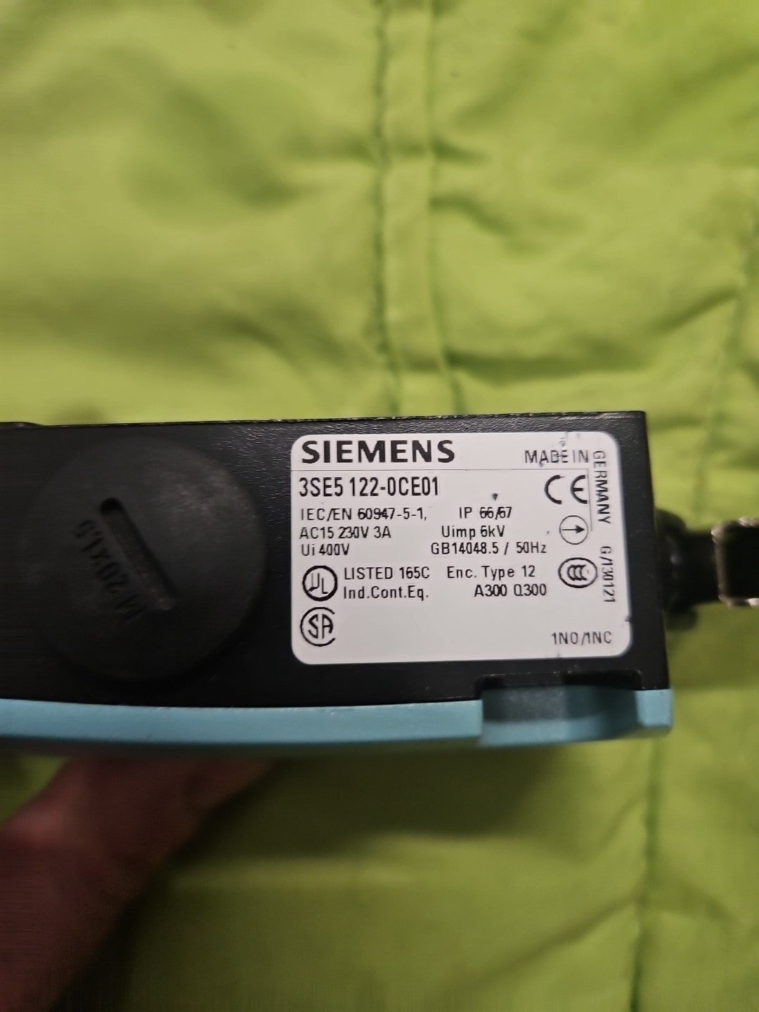 1 x Brandnew SIEMENS Switch Positionsschalter 3SE5 112-0CE01, Neu Unbenutzt New