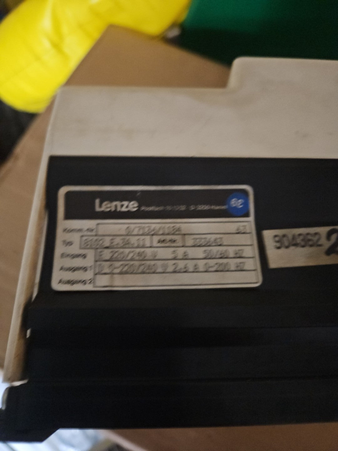 Lenze 8102 E.3A.11 Frequenzumrichter 8100 frequency inverter like new, wie neu!!
