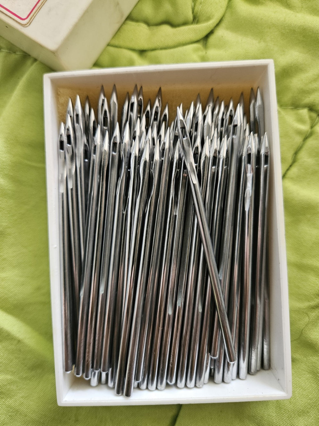 100 x Singer Needles 5213-01, 250/27, 7X3 DYX3, For Heavy Sewing Machine, Nos