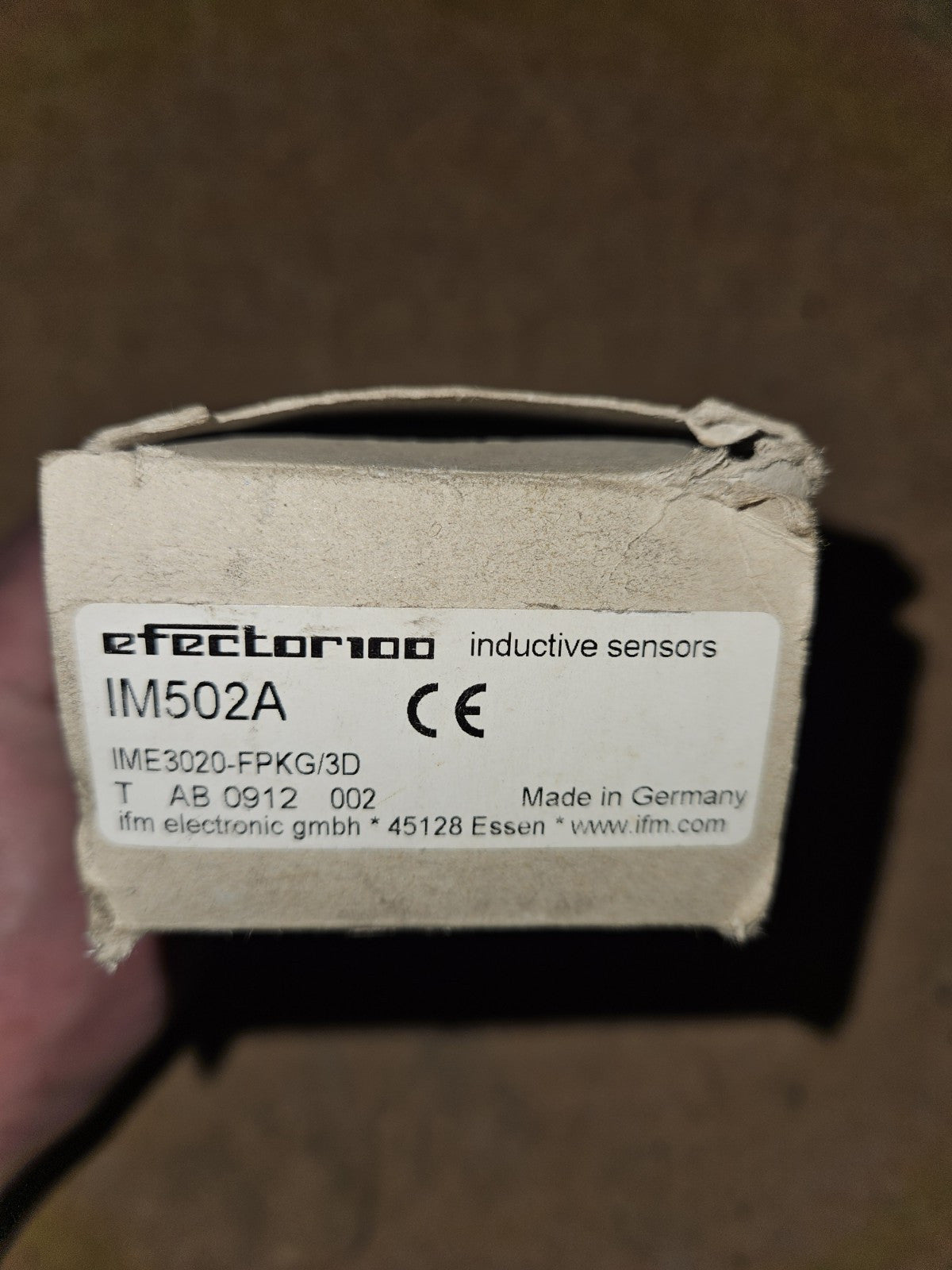 Ifm Electronic Sensor IME3020BFPKG/3D Induktiv IM502A Sensor New in Box, Neu/ovp