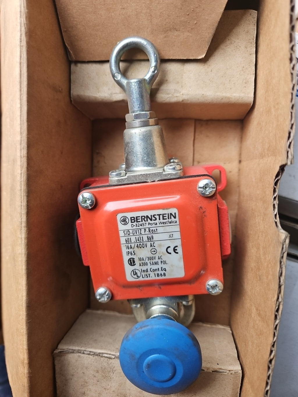 Bernstein SID-UV1Z RAST Rast Reissleinenschalter 601.1431.869 Cable Pull Switch