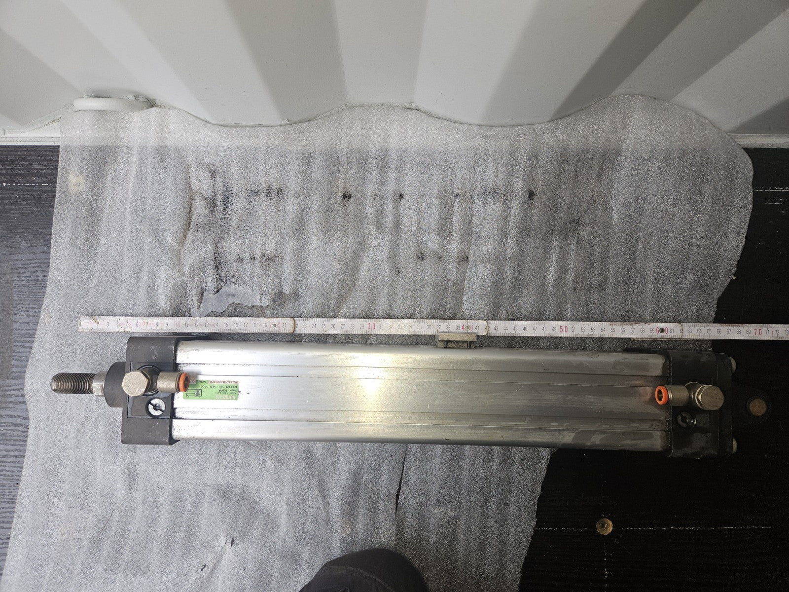 ASCO NUMATICS VG080/0400C1F00 Hydraulic Cylinder Hub 400, Durchmesser 80, 10bar
