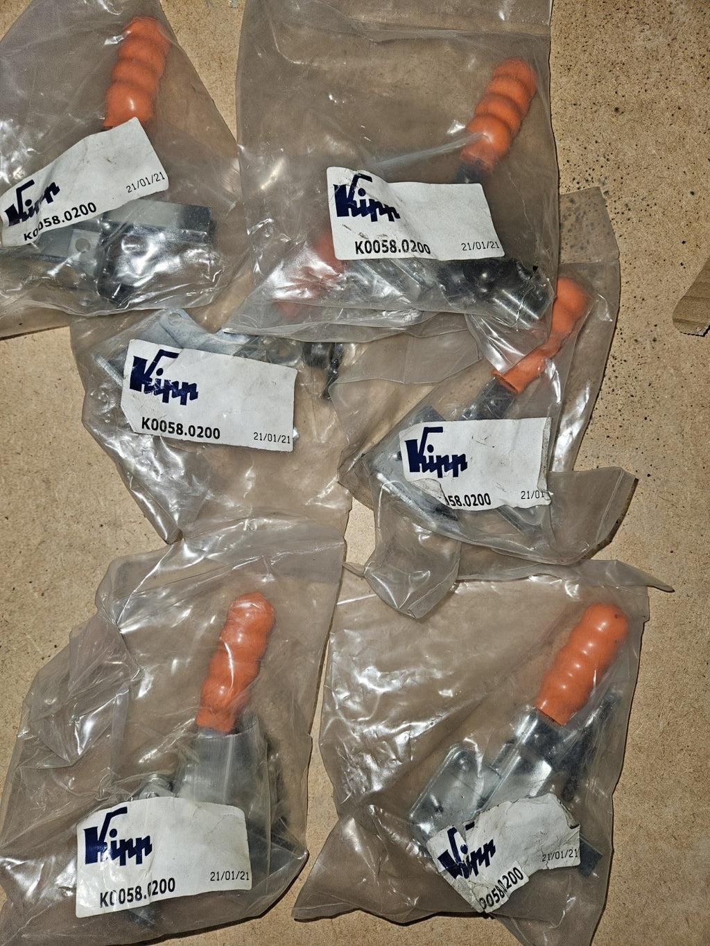 KIPP K0080.0200 Schnellspanner, SPANNER KNIEHEBELSPANNER neu/ovp unused New