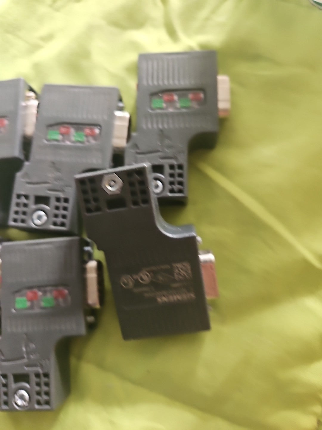 6 x Siemens 6ES7972-0BA52-0XA0 Stecker Simatic Profibus DP + 1 x 6GK 1 500-0FC10