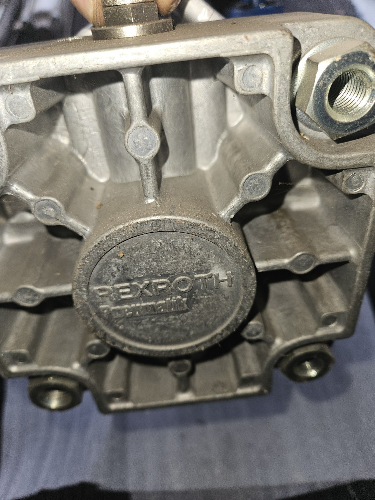 1 x New, unused Rexroth HYDRAULIC Cylinder 10barMNR: R480154191, Ø125, Hub 400