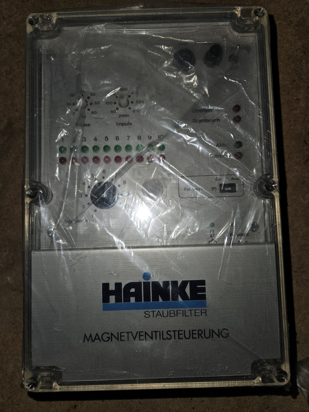 HAINKE IFC 10 E, 24V Magnetventilsteuerung Controller, 10 Magnetventile,Neu New