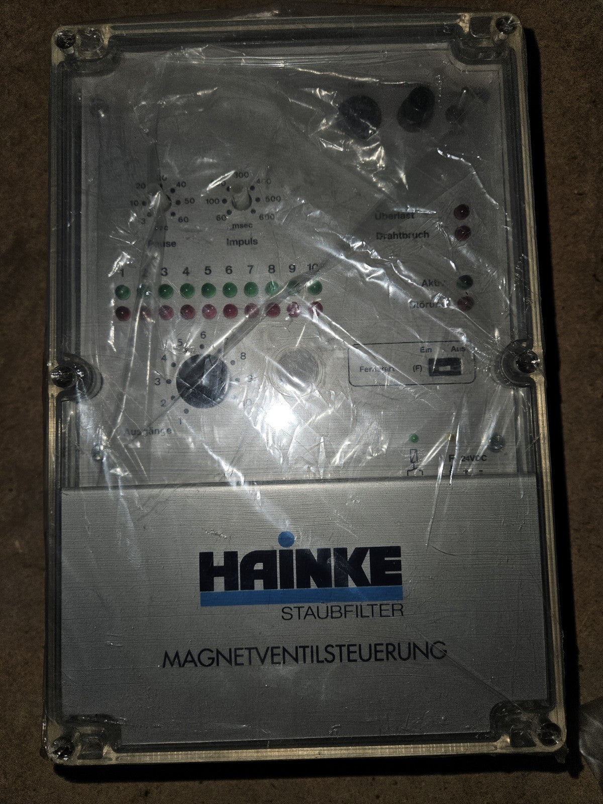 HAINKE IFC 10 E, 24V Magnetventilsteuerung Controller, 10 Magnetventile,Neu New