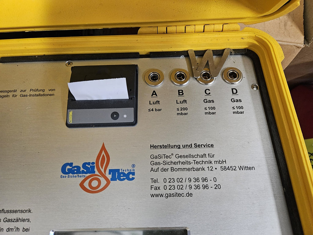 Comtec GaSiTec digital Gas Prüfgerät Testgerät DVGW ähnlich Testo Dräger Working