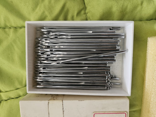 100 x Singer Needles 5213-01, 250/27, 7X3 DYX3, For Heavy Sewing Machine, Nos