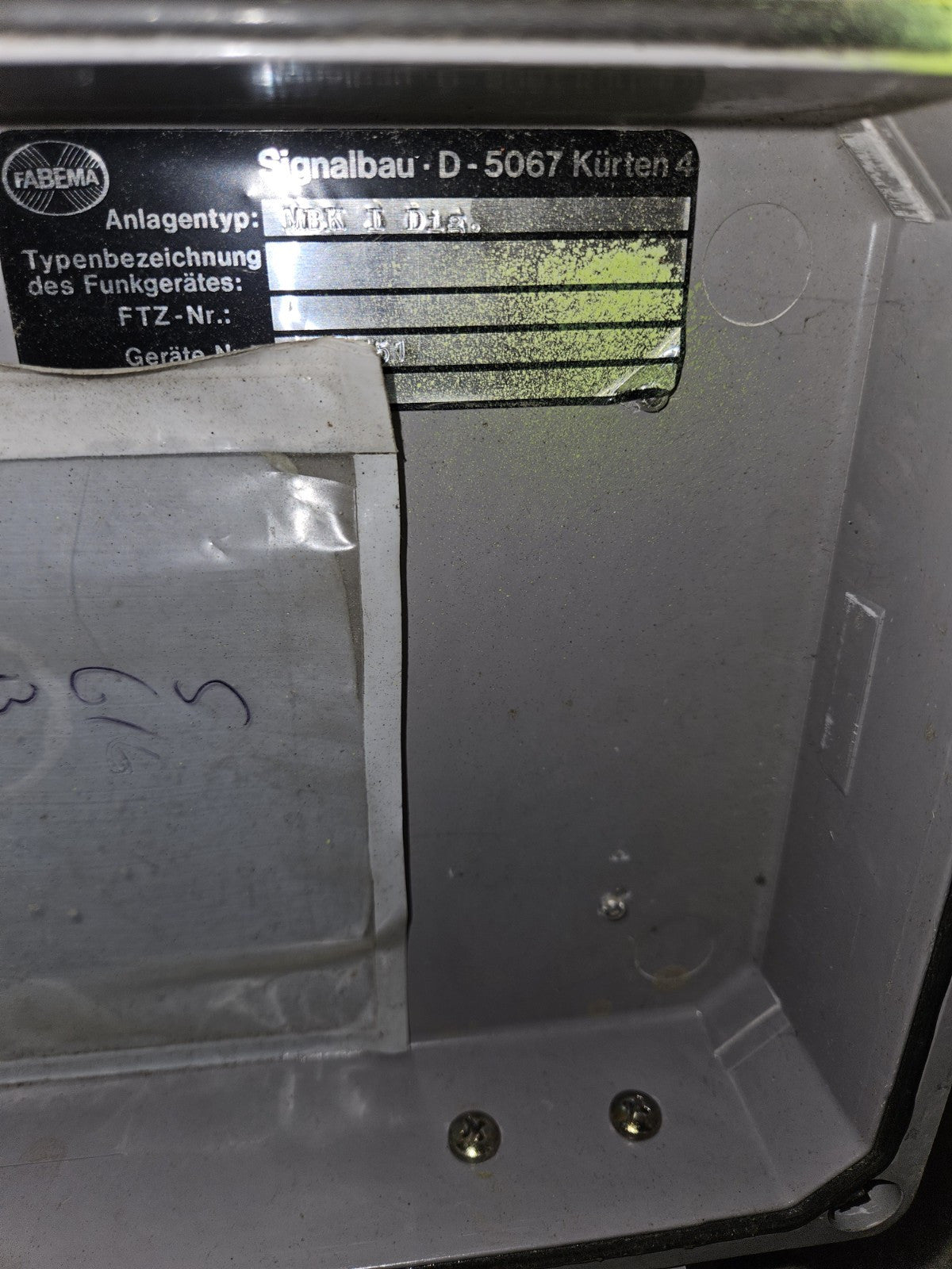 2 x FABEMA Ampelsteuerung Signalbau Kürten, MBK 1 DIG, voll Funktionsfähig!!