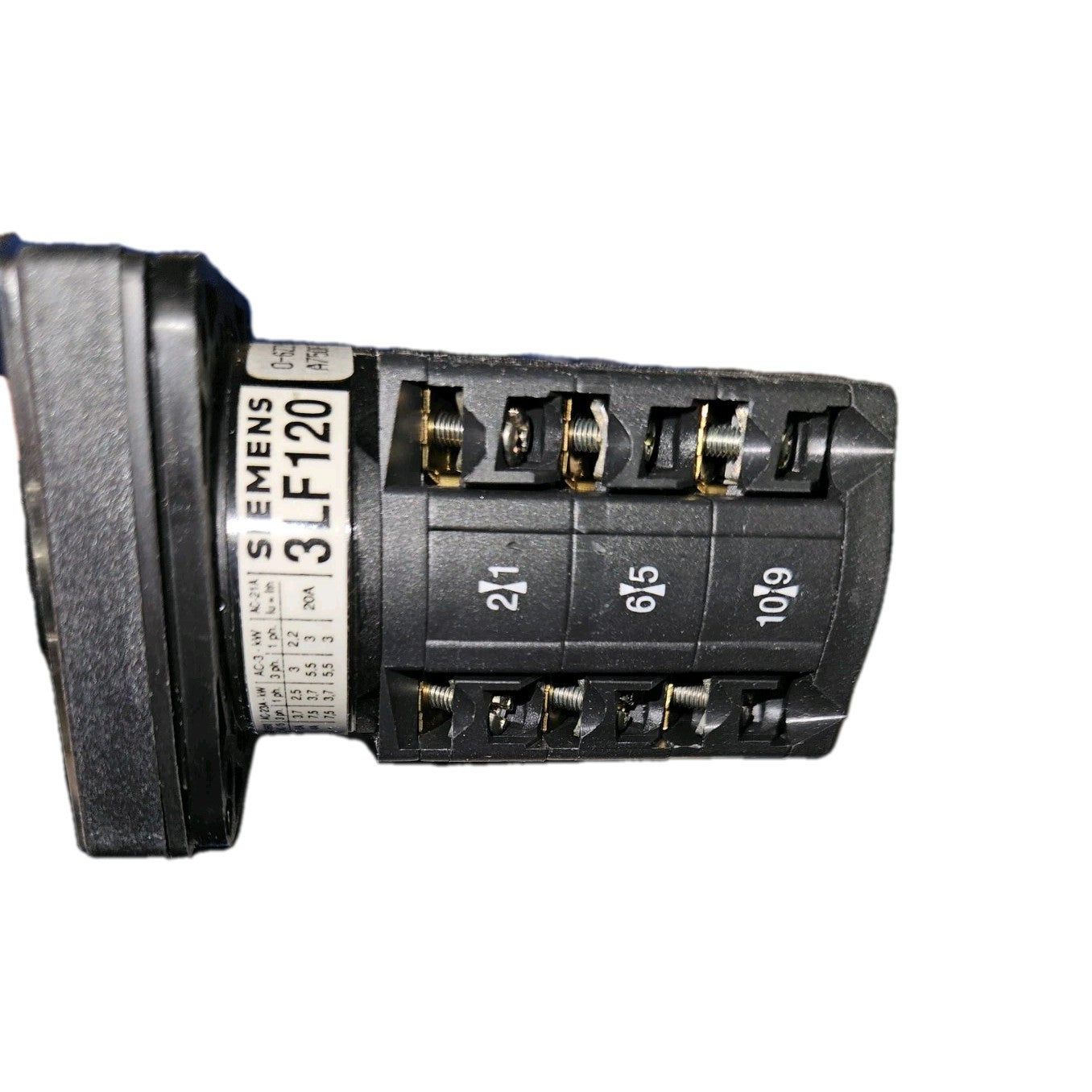 Siemens 3LF1200-6ZZ11-A750F Steuerschalter -unused-new Neu Switch Controll