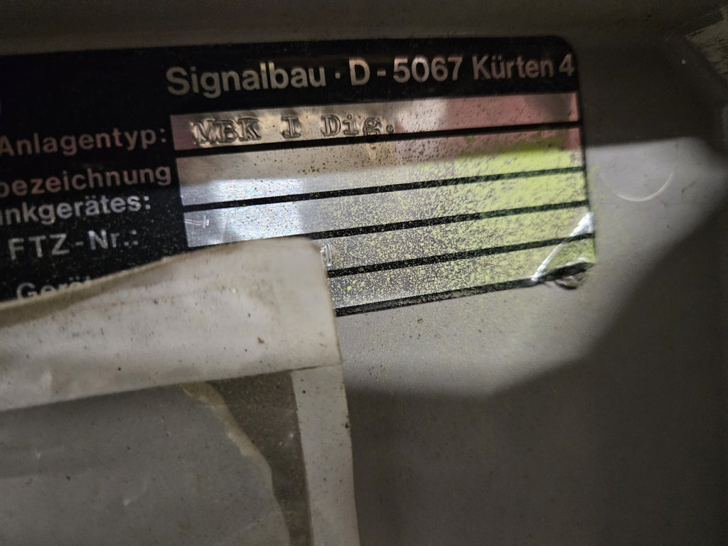 2 x FABEMA Ampelsteuerung Signalbau Kürten, MBK 1 DIG, voll Funktionsfähig!!