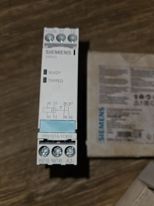 1 x New Siemens Thermistor Motor Protection Relay 3RN1010-1CB00, Neu/ovp, Unused