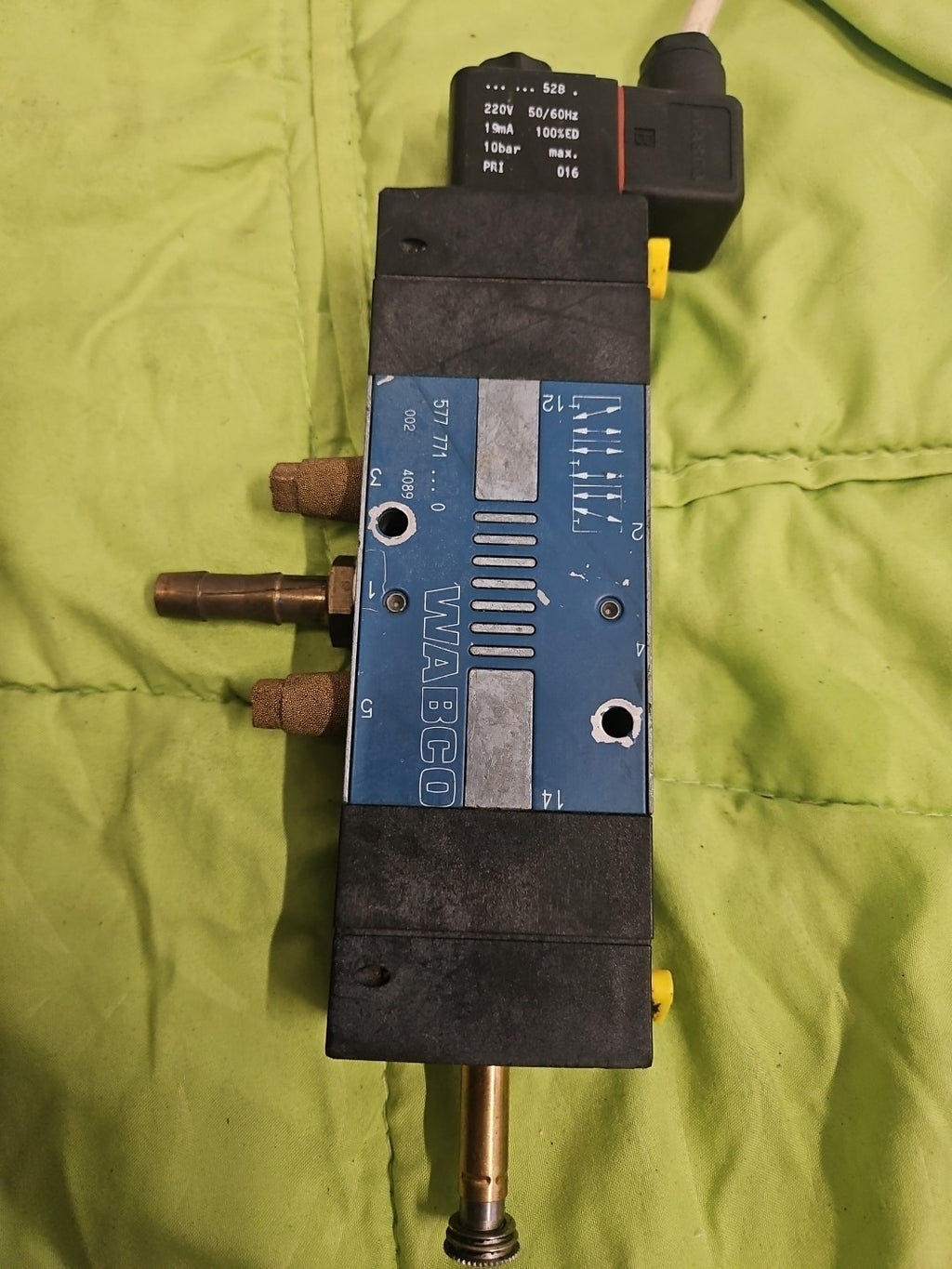 Wabco Rexroth Wegeventil Magnetventil 220V 5777715280, Getestet, Fully Working