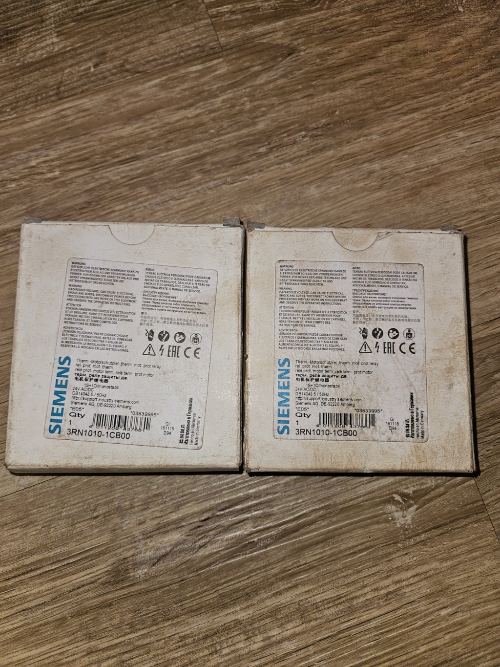 1 x New Siemens Thermistor Motor Protection Relay 3RN1010-1CB00, Neu/ovp, Unused